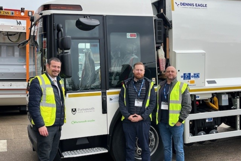 Portsmouth takes delivery of 21 RCVs for new in-house service  image